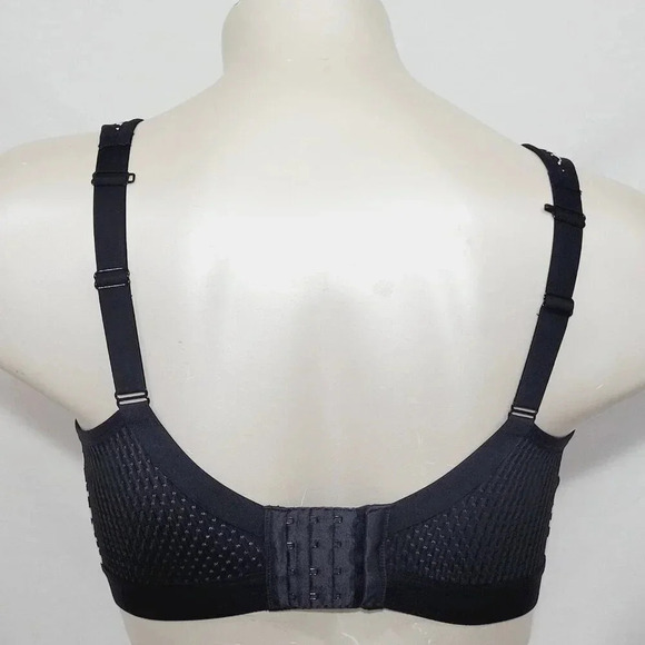 34DD Felina 215152 Unity Unlined Wire Free Sports Bra Leopard Print NWT - Picture 4 of 8